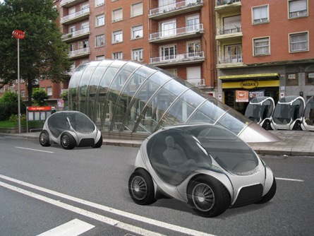 Folding Electric Car Prototype Revealed Leasing Hiriko