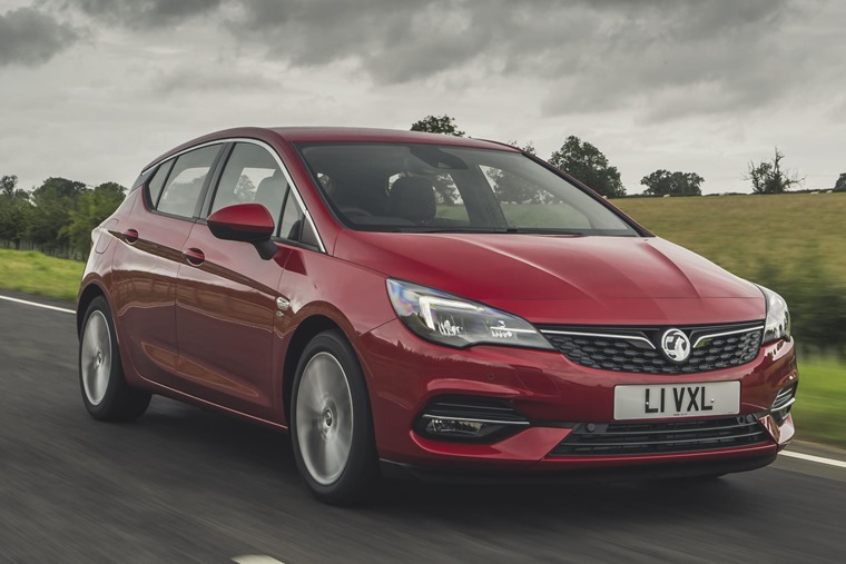 2019 Vauxhall Astra front