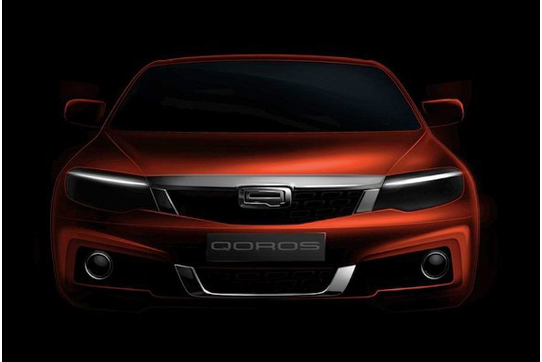 Qoros teases second production model, set for Geneva premiere Qoros teases second production model, set for Geneva premiere