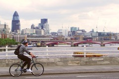 Cycling is on the rise in London but car is still king