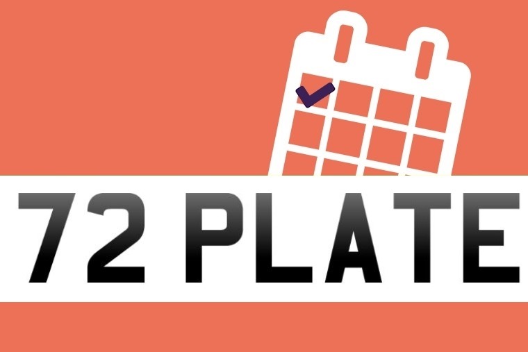 72 plate 2022