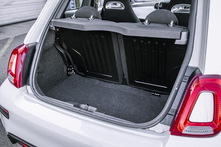 Abarth 595 boot space