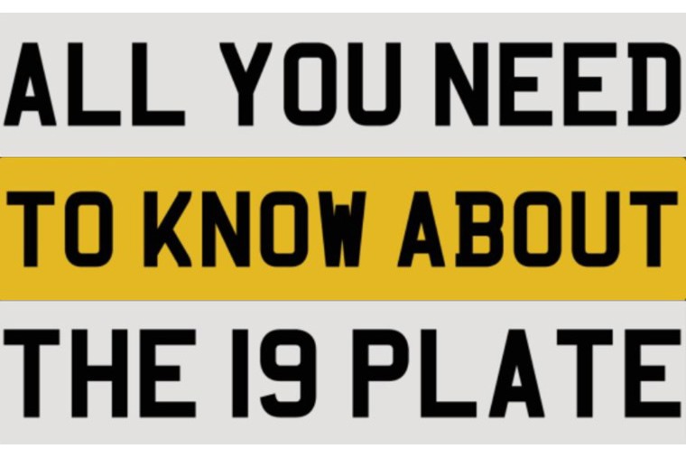 All-new 19 plate: Everything you need to know