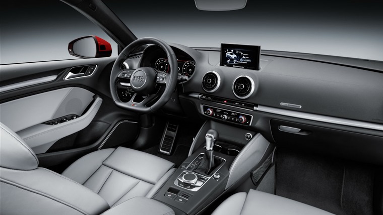 Audi A3 Sportback 2017 Red Interior