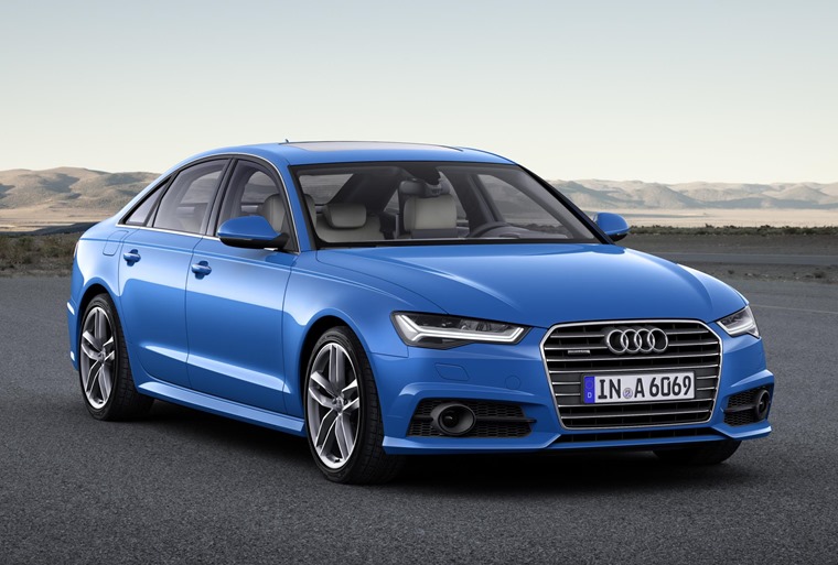 Upgraded Audi A6 And A7 Arriving This Summer Leasing Audi A6 2017 Blue Front Static