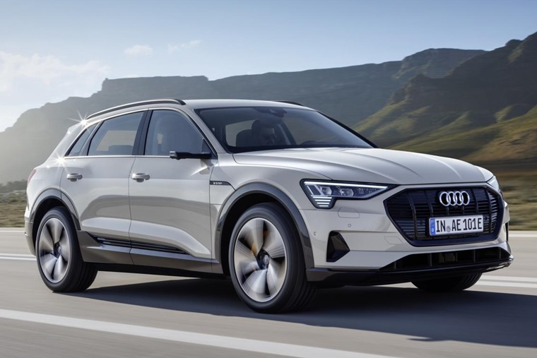 The All Electric Audi E Tron Is Now Available To Lease Leasing Audi E Tron 2019 Front