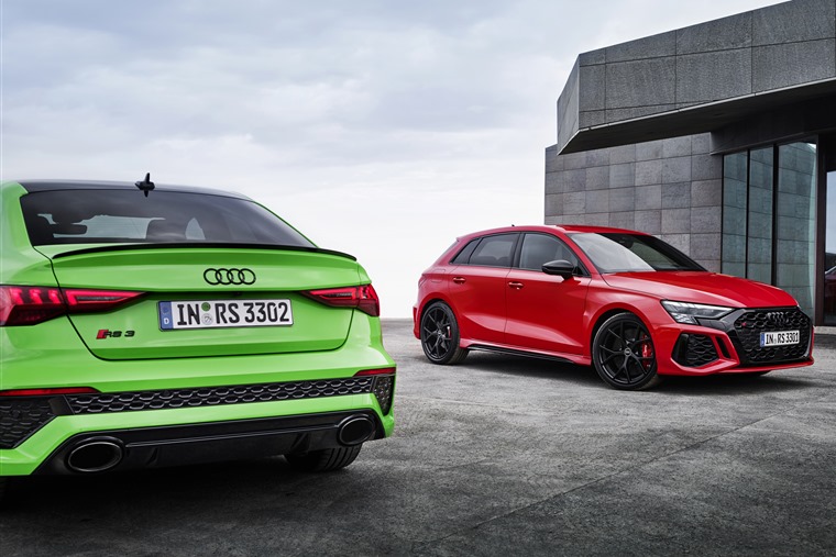 Audi RS 3 Saloon, RS Range