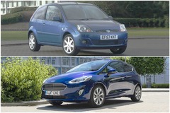 Old v New: Ford Fiesta Old v New: Ford Fiesta