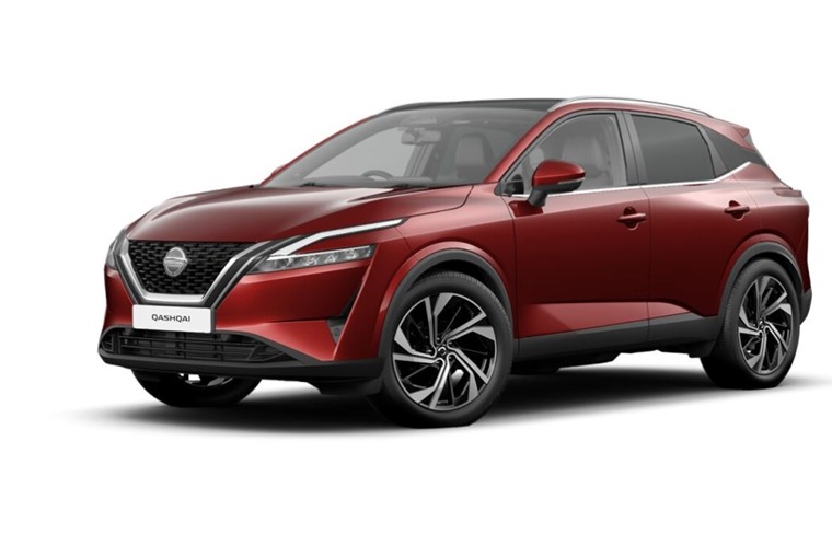 burgundy qashqai