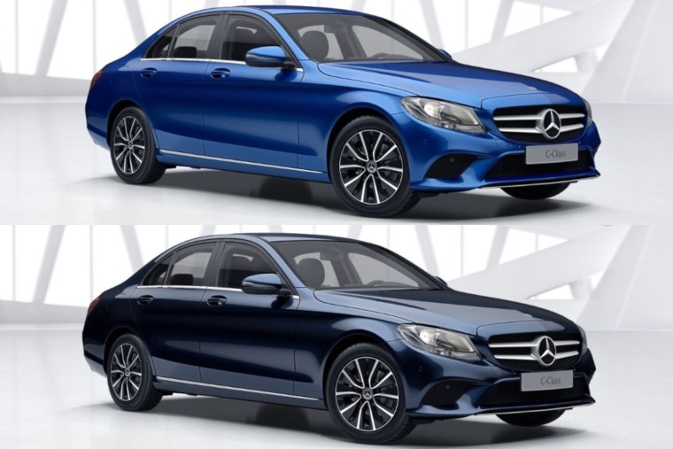 C-Class Blue (Brilliant top, Cavansite bottom)