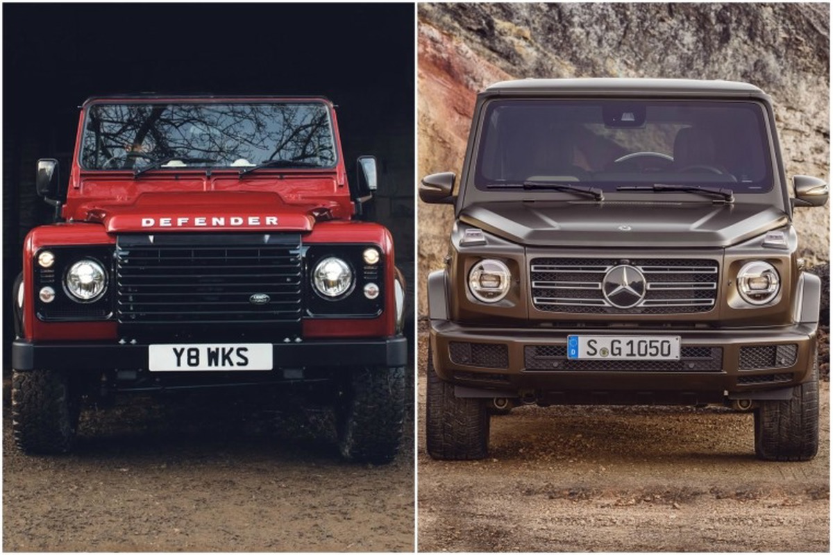 Clash Of The Titans Mercedes Benz G Class Vs Land Rover Defender Leasing Com