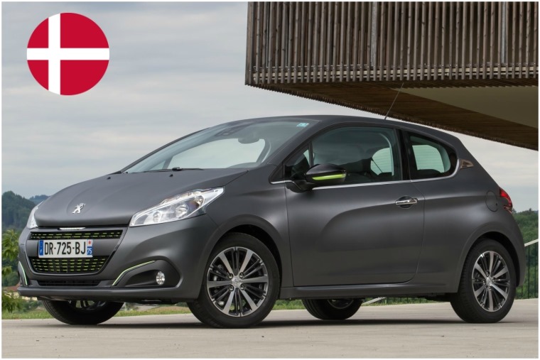 Denmark Peugeot 208