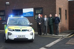 Ambulance service looks to save millions by leasing BMW i3 electric vehicles