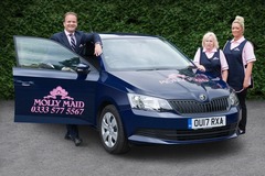 Skoda cleans up as Molly Maid adds Fabia to fleet