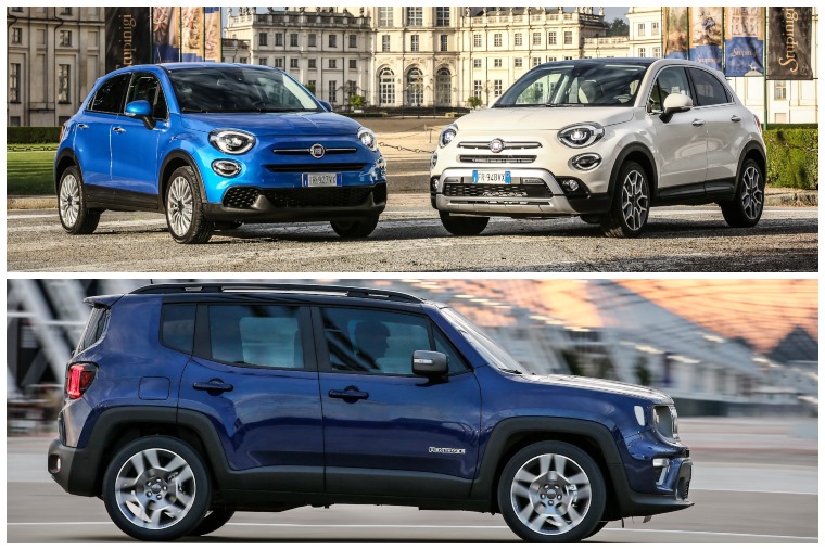 Fiat 500X and Jeep Renegade