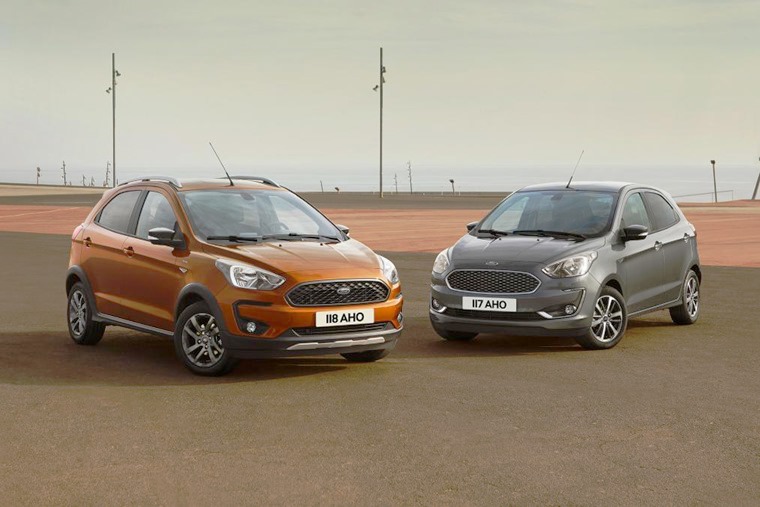 New Ford Ka+ line-up to offer crossover version with increased ride height and rugged exterior styling New Ford Ka+ line-up to offer crossover version with increased ride height and rugged exterior styling
