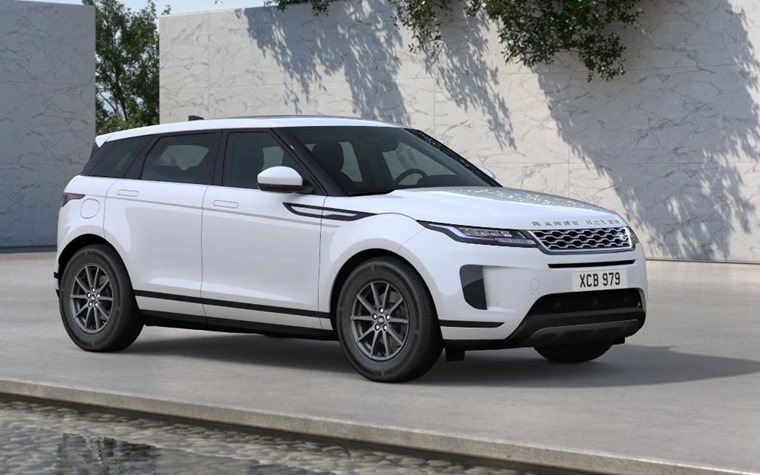 Range Rover Evoque Colour Chart