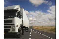 Foreign trucks charged to drive in UK from April