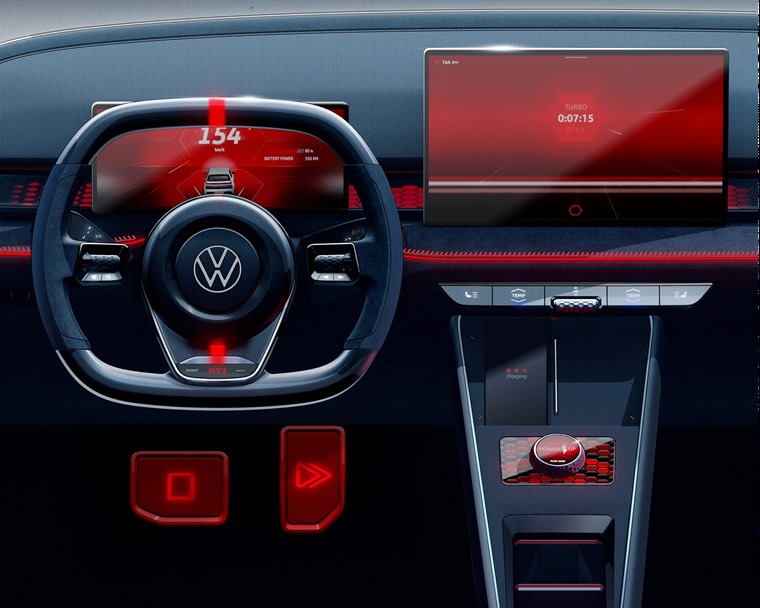 Volkswagen ID GTI electric hot hatch revealed in concept form