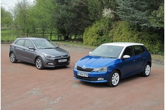 Diesel supermini comparison test: Hyundai i20 vs Skoda Fabia
