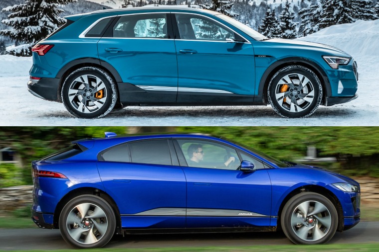 Audi e-Tron 50 vs 55 Charge Speed Compared