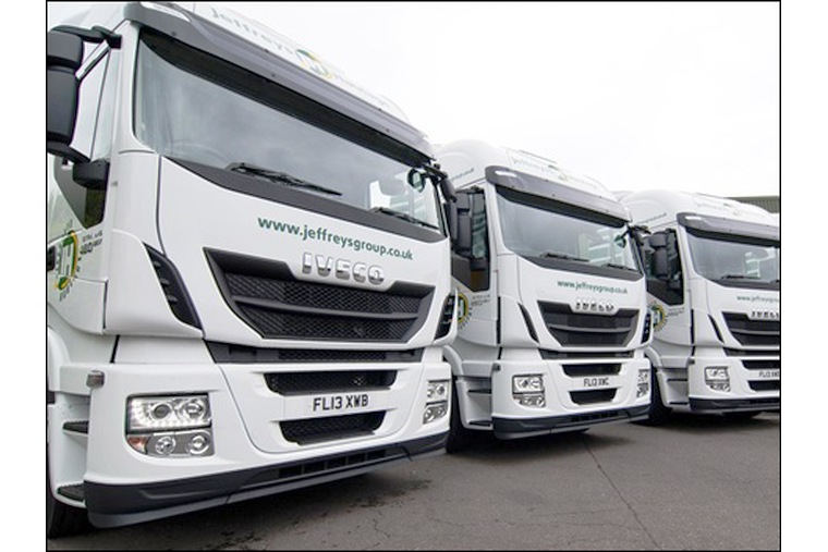 Iveco supplies Jeffreys Haulage with four new Stralis vehicles Iveco supplies Jeffreys Haulage with four new Stralis vehicles