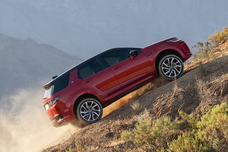 Land Rover Discovery Sport SUV off-road