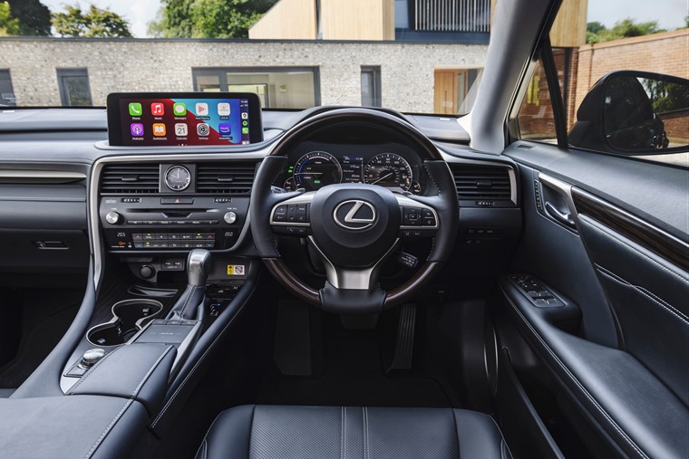 Lexus RX interior detail