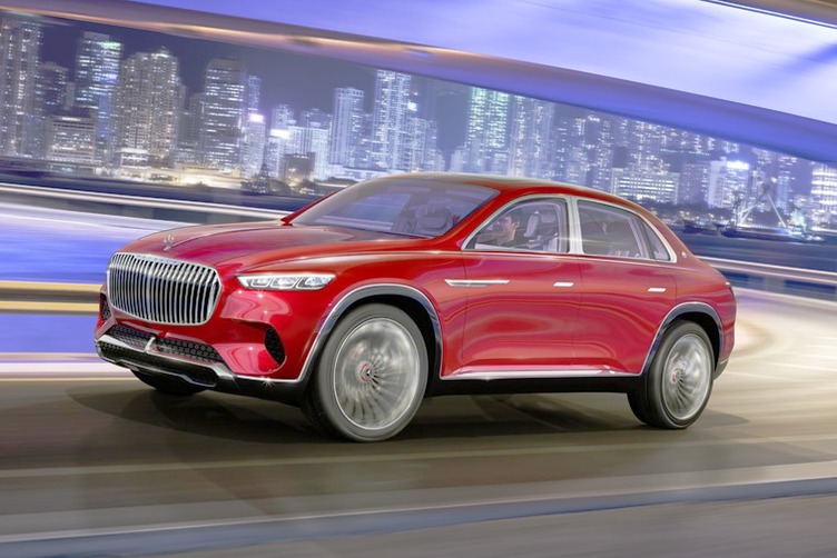 Mercedes Maybach Vision Ultimate Luxury concept uncovered Mercedes Maybach Vision Ultimate Luxury concept uncovered