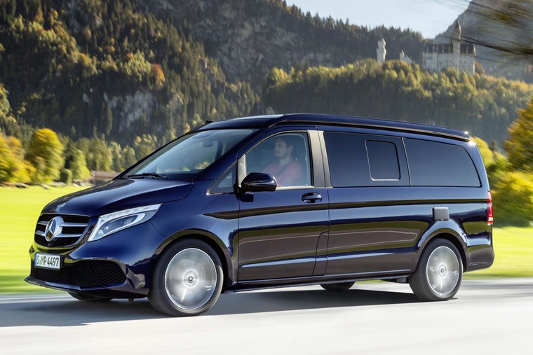 Refreshed Mercedes V-Class is the perfect vehicle for a summer getaway