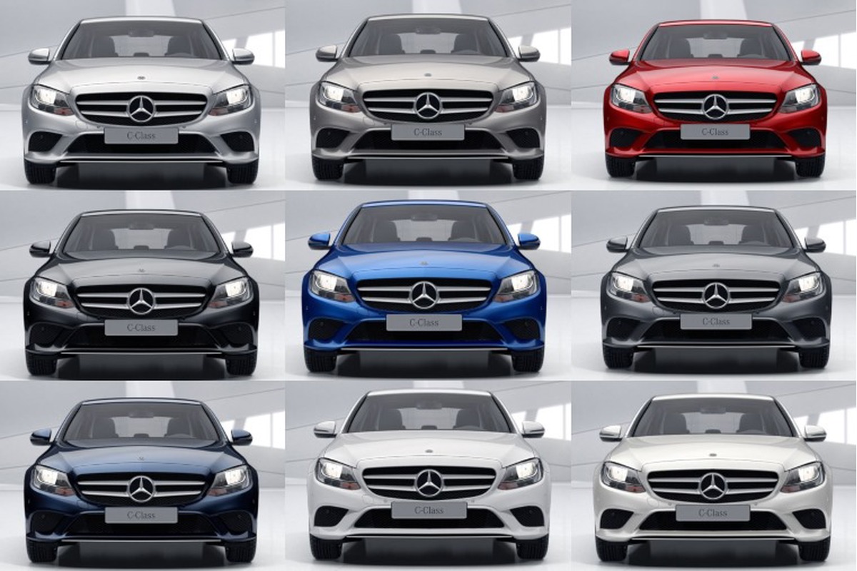 Colour Guide How Much Difference Does Colour Make To A Mercedes C Class Leasing Com