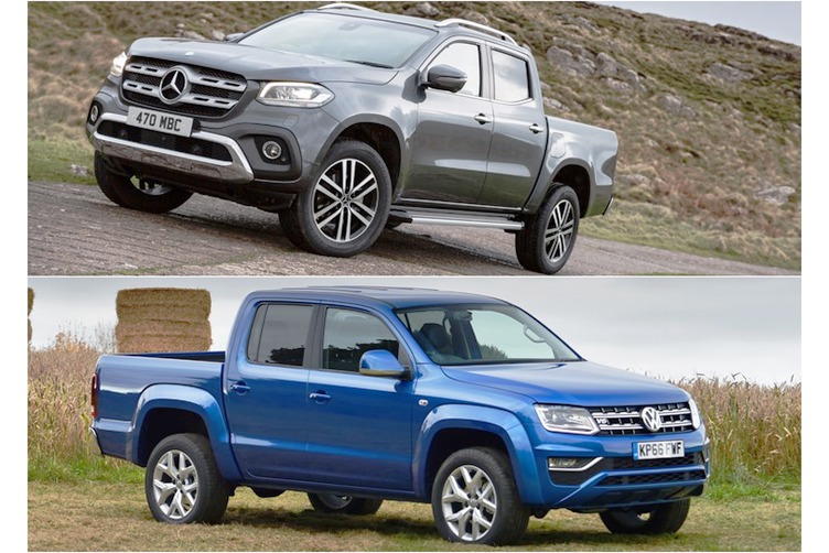 Head-to-head review: Mercedes X-Class vs Volkswagen Amarok Head-to-head review: Mercedes X-Class vs Volkswagen Amarok