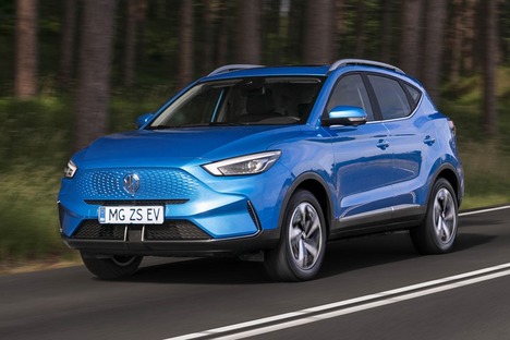 Electric MG ZS gets a refresh for 2022