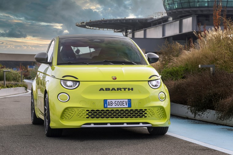 Abarth 500e revealed as hotted up EV