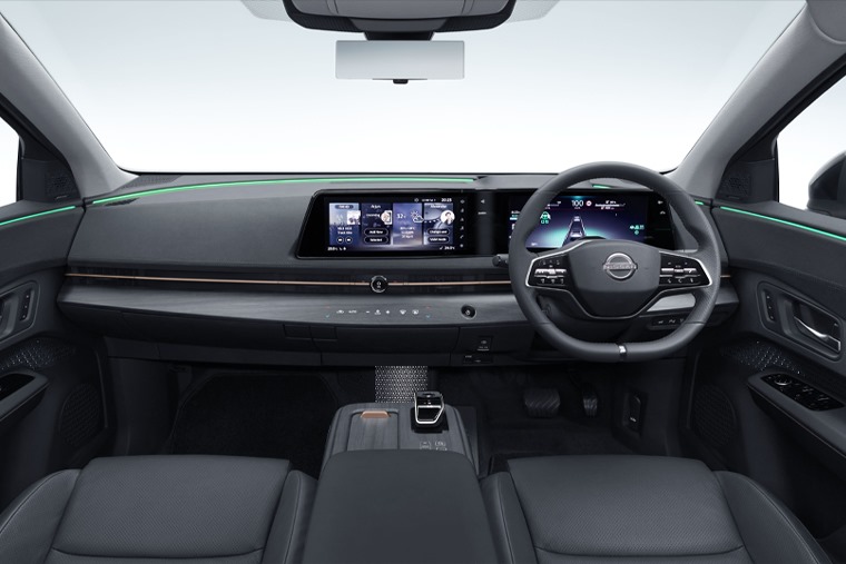 Nissan Ariya all-electric model interior