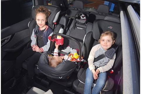 Best cars for three child car seats