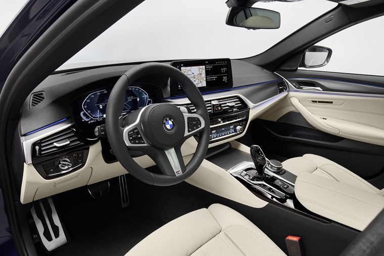 BMW 5 Series 2020 interior