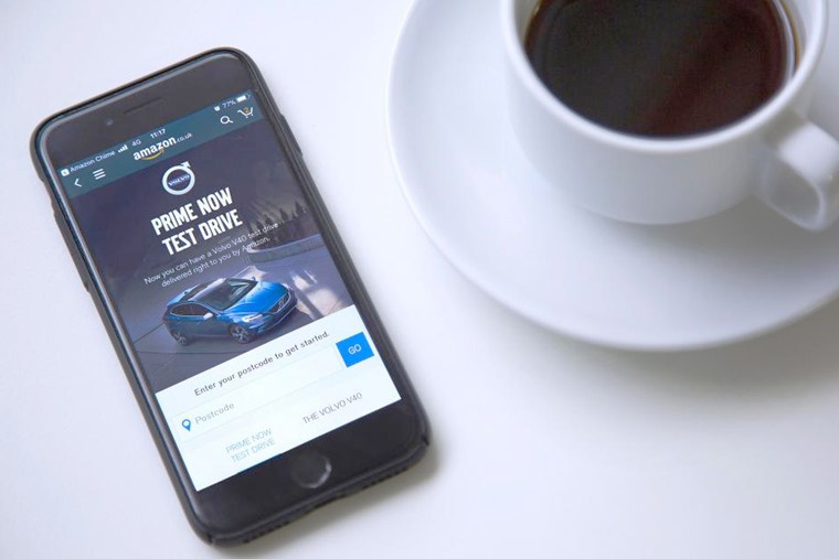 Volvo and Amazon team up to deliver test drives to your door Volvo and Amazon team up to deliver test drives to your door