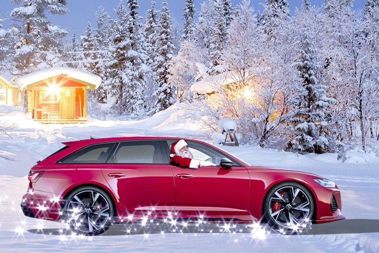 Top five reasons Father Christmas would drive … an Audi RS6 Avant Top five reasons Father Christmas would drive … an Audi RS6 Avant