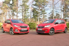 Sporty city car shootout: Skoda Citigo Monte Carlo vs Peugeot 108 S-Line Pack Sporty city car shootout: Skoda Citigo Monte Carlo vs Peugeot 108 S-Line Pack