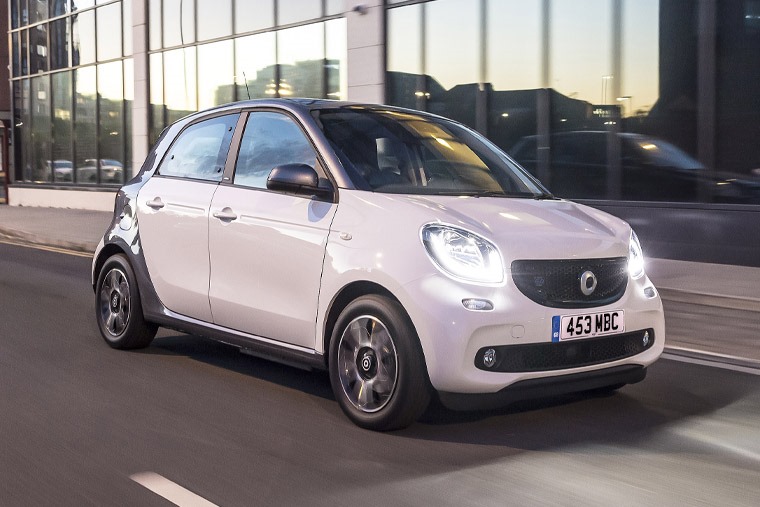 Smart EQ ForFour all-electric car lease deals UK