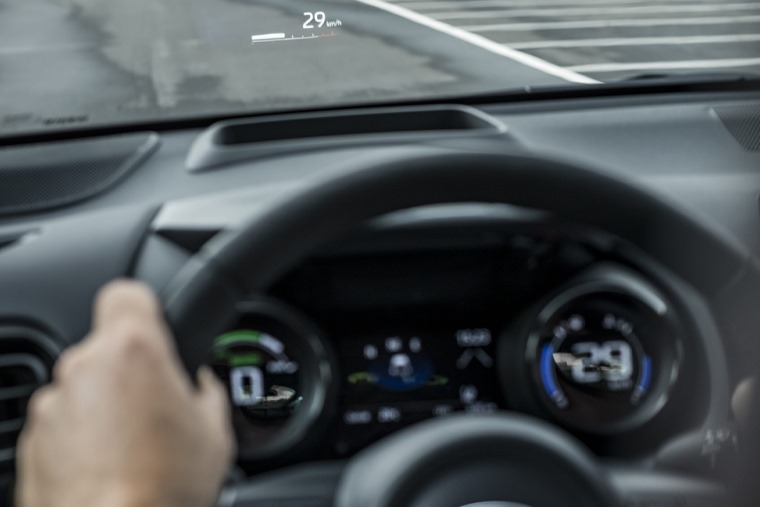 Toyota Yaris review interior driving