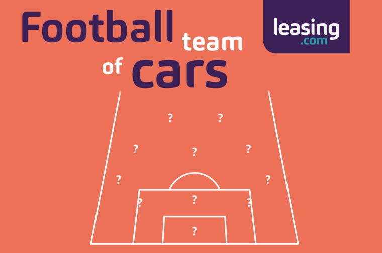 Leasing.com football team of cars