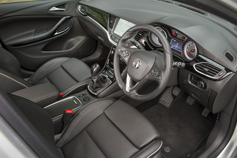 Vauxhall Astra interior