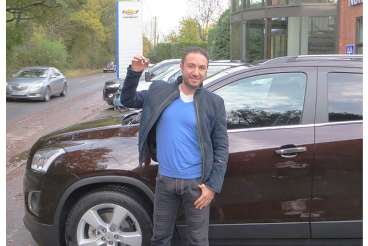 Vincent Simone geared up for jungle adventure with Chevrolet Trax Vincent Simone geared up for jungle adventure with Chevrolet Trax