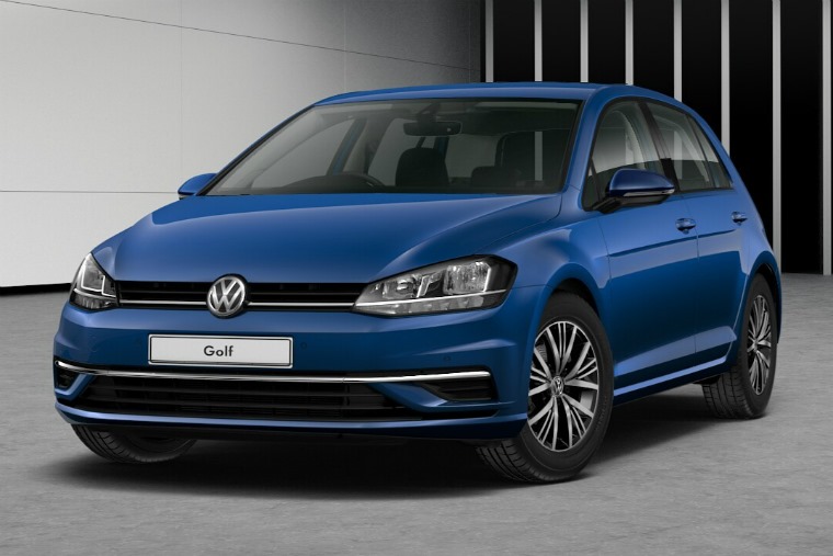 Colour Guide How Much Difference Does Make To A Volkswagen Volkswagen Golf Atlantic Blue 575