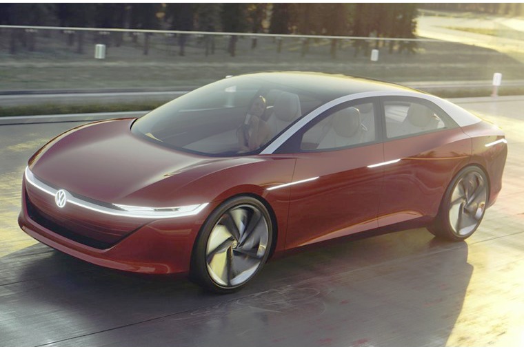 Volkswagen I.D. Vizzion concept revealed at Geneva Volkswagen I.D. Vizzion concept revealed at Geneva