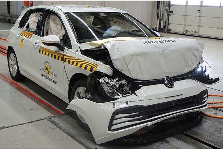 Euro NCAP: new VW Golf shines with five-star safety rating