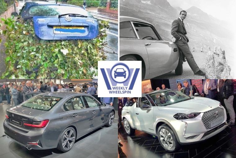 Weekly Wheelspin: Paris pizazz, the best of Bond and a green-fingered motorist comes a cropper Weekly Wheelspin: Paris pizazz, the best of Bond and a green-fingered motorist comes a cropper